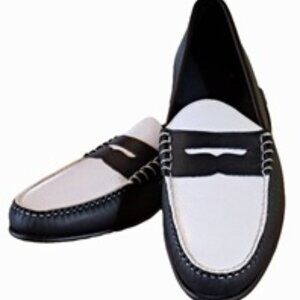 Men's NOS Two Tone Loafer Shoes 9.5